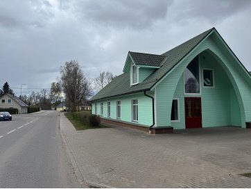 Hoonestatud kinnistu (ühiskondlike ehitiste maa 100%) Antsla linnas.
