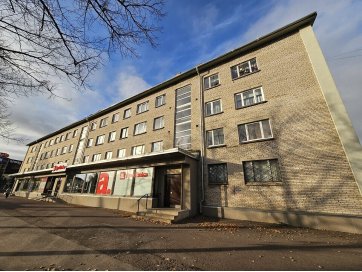 MÜÜA KINNISTU: Jõhvi linn, Narva mnt 3-M1 (68,70 m2) (mitteeluruum)